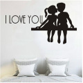 Factory Price Vinyl Love Removable Wall Stickers For Home Decor